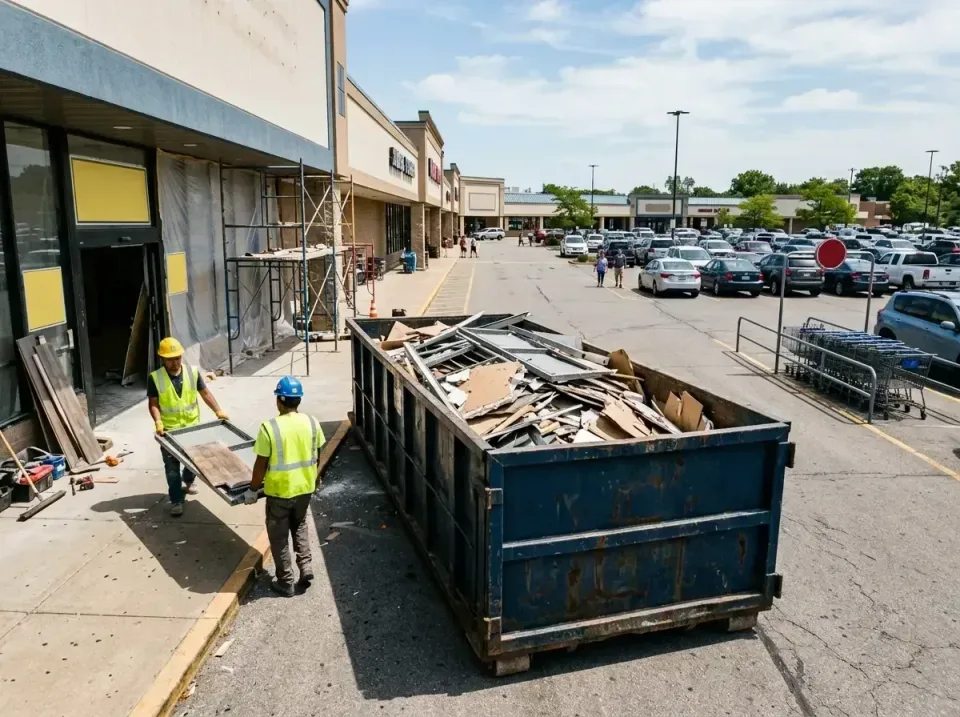 retail-store-renovation-debris-003 — frequently asked questions, Roll-off Dumpster Rentals in Broken Arrow, OK